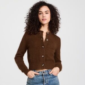Shopbop Rhode Amal Cardigan Brown XS NWT $345